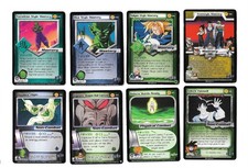 Dragon Ball Z Score CCG Lot of 76 Rare Cards inc. Namekian Saiyan Blue Mastery