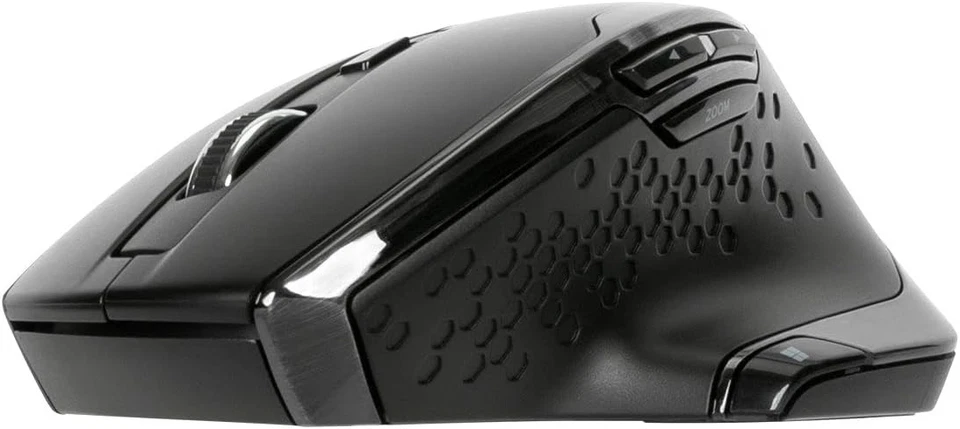 Targus Ergonomic Mouse, Anti Microbial, BlueTrace - Black (AMW584GL) Modern - Image 2 of 4