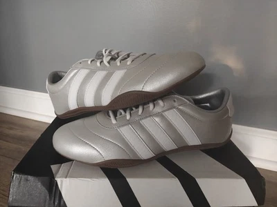Adidas Grand Court Lo Shoes Sneakers Silver/White JQ9682 Size 9.5W 8.5M NIB - Image 1 of 4