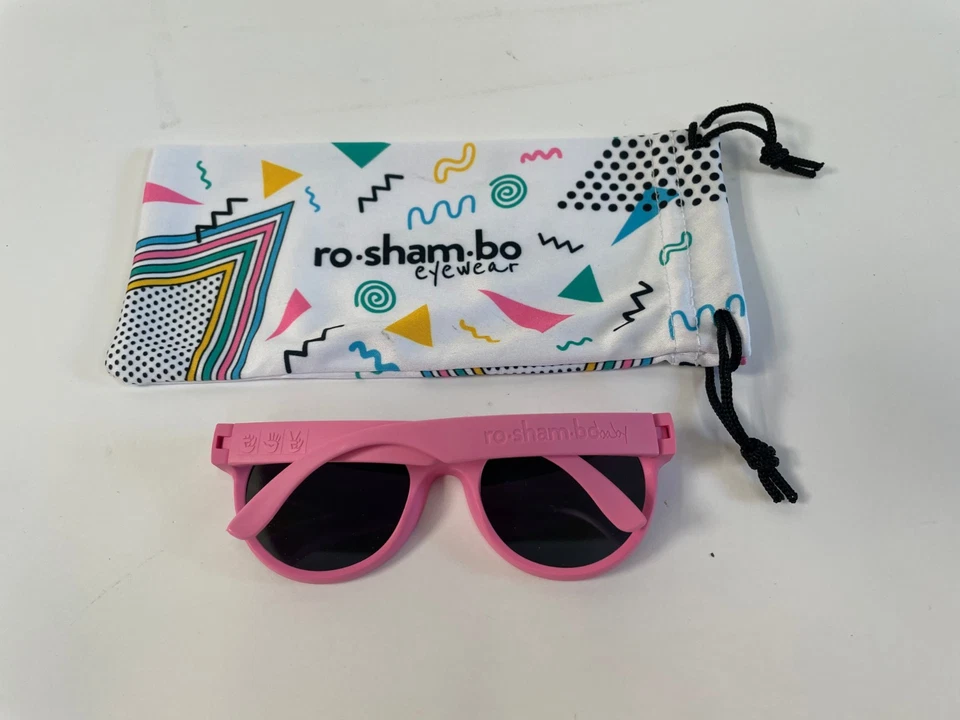 Roshambo Eyewear R-Baby Light Pink Sunglasses 40-16-100 - Image 2 of 4