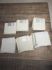  31 Grey Sony 3.5" Floppy Disks / IBM Formatted / Open Box