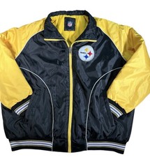 NFL Pittsburgh Steelers Men's Winter XXXL Football Bomber Jacket Coat