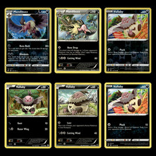 6x Mandibuzz Lot Vullaby 120.0 Sword Shield Rebel Clash Pokemon Cards Collection