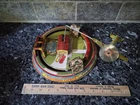 1930s HONEYMOON EXPRESS MARX TIN WIND-UP TRAIN TOY WORKING VINTAGE