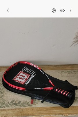 Wilson Racquetball Racket Fury Power Strings X-Strings with Case