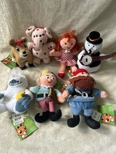 1998 CVS Rudolph Island Of Misfit Toys Bean Bag Plush Lot of 7 W Tags Stuffins