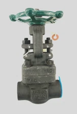 New Beric Valves 501T38A08N-NACE Gate Valve 1/2" Gate A106N Body 410 Stem