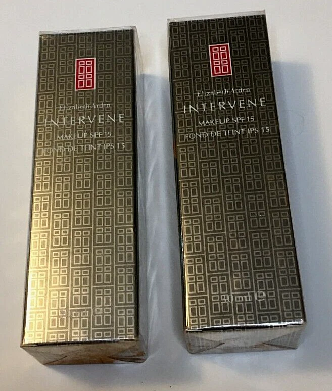 Base de Maquillaje Elizabeth Arden (2) INTERVENE FPS 15 (Soft Honey 10) 30 ml Nueva en Caja Foto 4 de 4