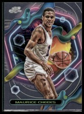 Topps Chrome Cosmic #97 Maurice Cheeks