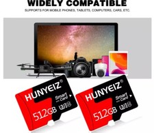 512 GB Micro SD Class 10 Ultra MicroSDHC Memory Card 6 Pack with ADAPTER