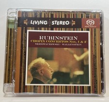 Rubinstein - Chopin Piano Concertos SACD Super Audio CD Living Stereo