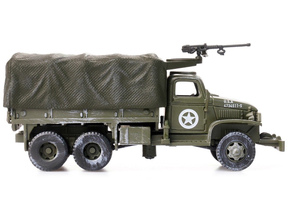 田中大田中　m997 野戦救急車　GMC CCKWセット Amazon.com: 1:43 Scale GMC CCKW-353 Wrecker - Militaria Diecast by