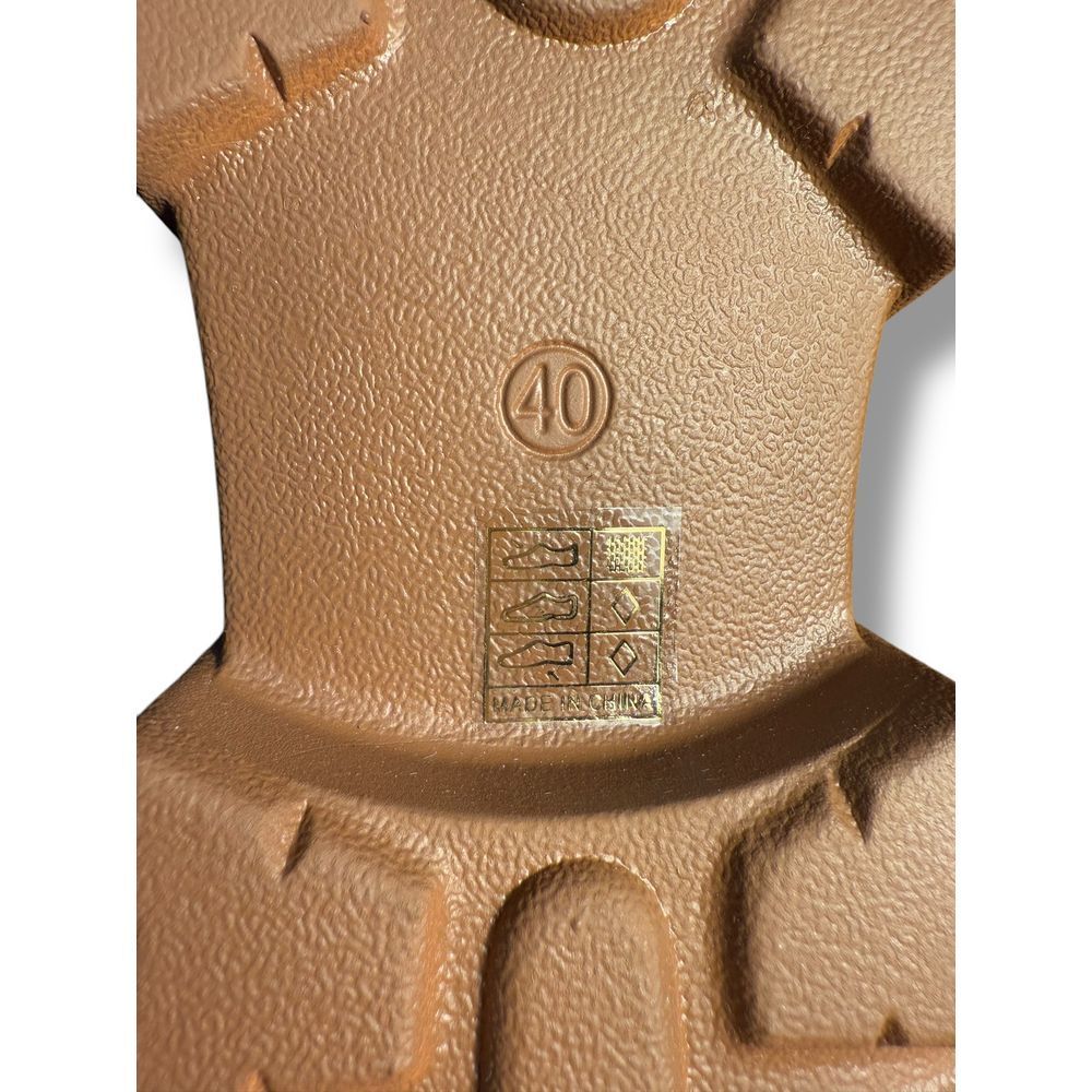 SAOLA Sandali Asuccio plateau elasticizzati cinturino suola a strappo comodi casual marrone taglia 8 US