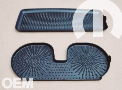 2001-2007 Dakota Durango Floor Console Rubber Insert Mat Set Mopar OE ...
