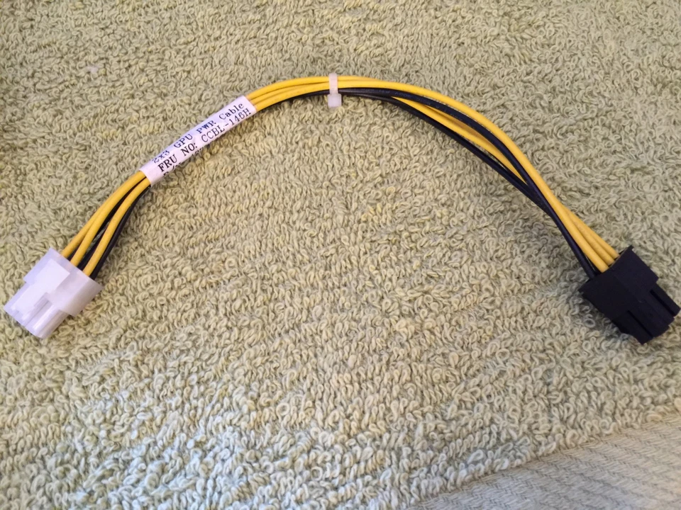 10 Pcs GPU POWER CABLE 6 PIN TO 6 PIN PCIE ORIGINAL FOR SERVER SYSTEM - Image 4 of 4