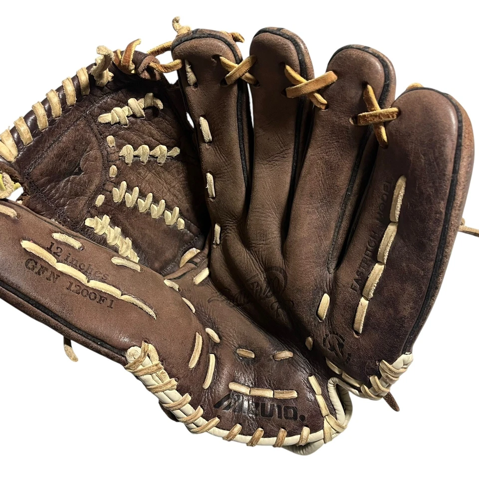 Mizuno GFN1200F1 Franquicia Lanzamiento Rápido Zurdo Softbol Fielders Guante 12 Foto 3 de 4