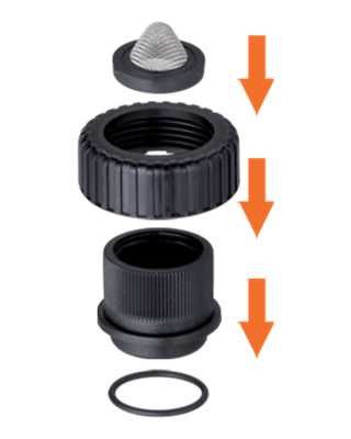 Ricambio Ghiera Presa 3/4' Claber - ASTORI - Foto 8