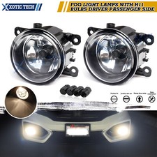 For Ford Explorer Fusion 2x Fog Light Lamps with H11 Bulbs Driver Passenger Side