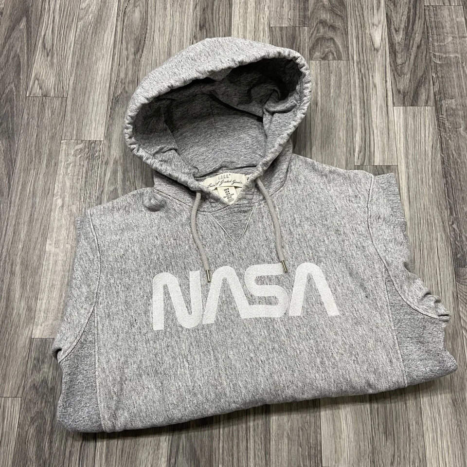 L.O.G.G. by H&M Gráfico Pullover Gris Sudadera con Capucha Sudadera con Capucha Para Mujer Talla M Foto 4 de 4