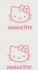 2 New Hello Kitty - Hello Kitty 4 Pink Decals Stickers Car Laptop Decal