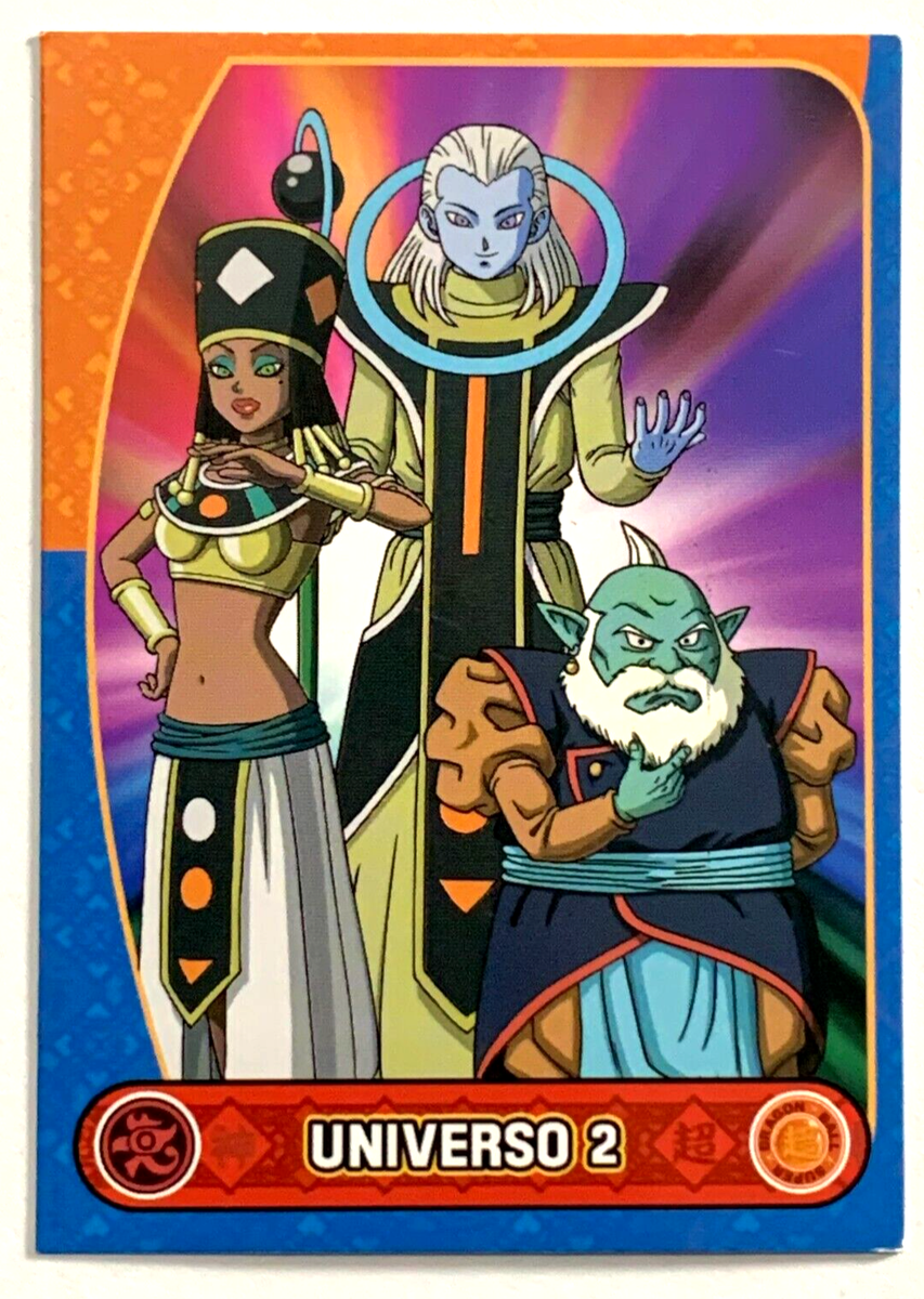 2022 DRAGON BALL SUPER #44 UNIVERSE 2 Bandai PERU Trading Cards