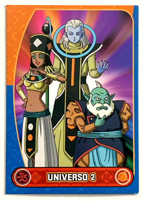 2022 DRAGON BALL SUPER #44 UNIVERSE 2 Bandai PERU Trading Cards