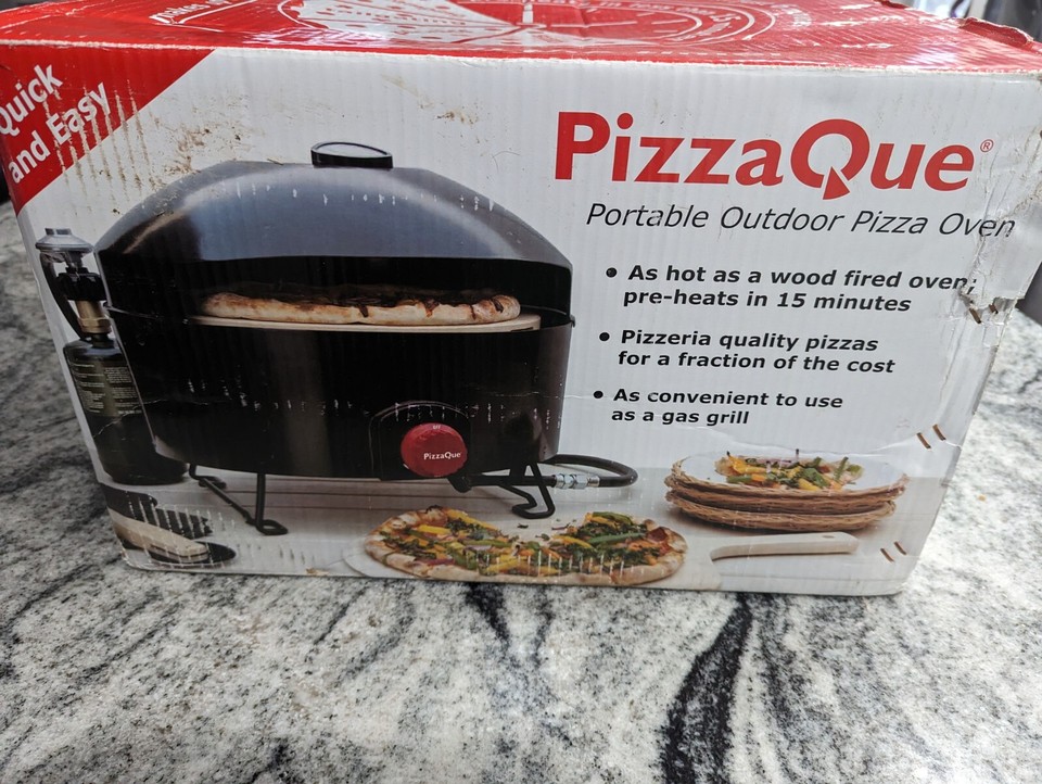 Pizzacraft PC6500 PizzaQue Portable Outdoor Pizza Oven Read Description