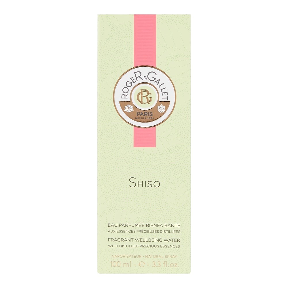 Roger Gallet Extrait de Cologne Shisho - Eau Parfumée Mixte - Flacon Vaporisateur 100 ml