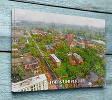 Rutgers University watercolor. Graduation gift, Rutgers University , College wa