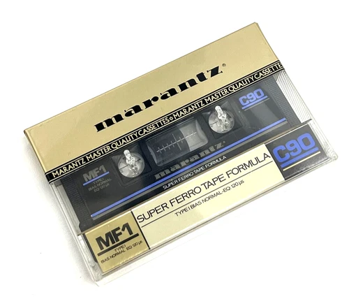 Marantz MF1 C90 Super Ferro Tape Formula Master - Type I MC Cassette New/Sealed