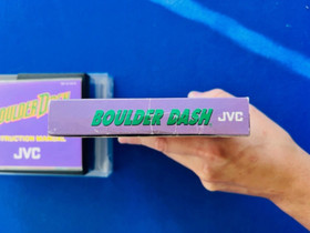 Boulder Dash NES Nintendo Box Manual CIB Complete Inserts Registration Card EX+