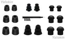 NICKSTON N-2 Assorted Adapters for Earphones with 3.6mm-4.8mm Nozzle Attachment