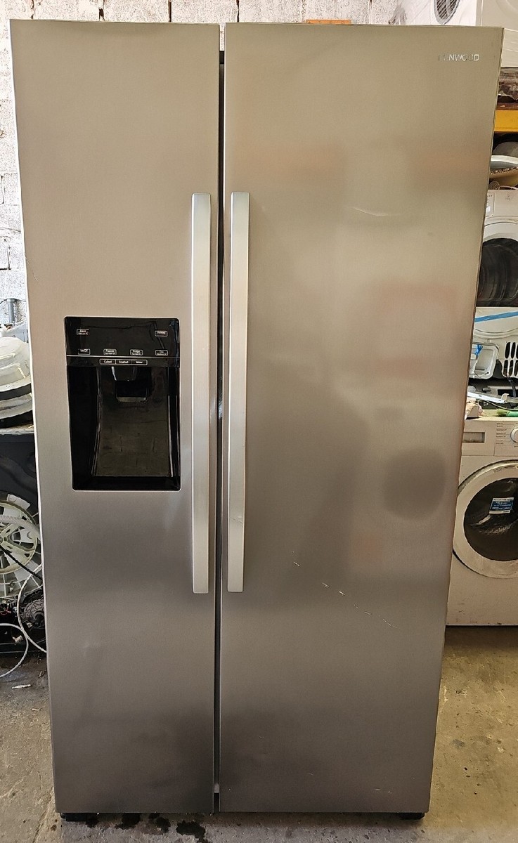 KENWOOD KSBSDIX16 American-Style Fridge Freezer - Silver | eBay KENWOOD KSBSDIX16 American-Style Fridge Freezer - Silver | eBay