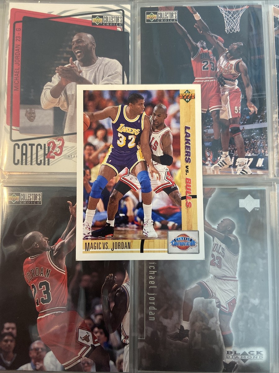 Michael Jordan Vs Magic Johnson Card | eBay