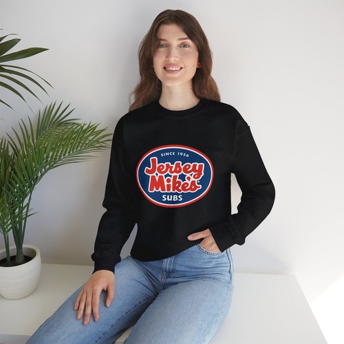 Jersey Mike's Subs Restaurant Logo Unisex Sweatshirt - Picture 34 of 34