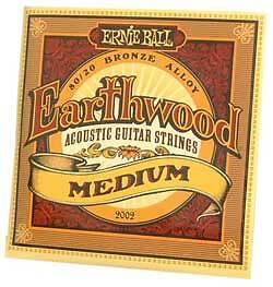 Ernie Ball Earthwood Medium Acoustic Strings (NEW)