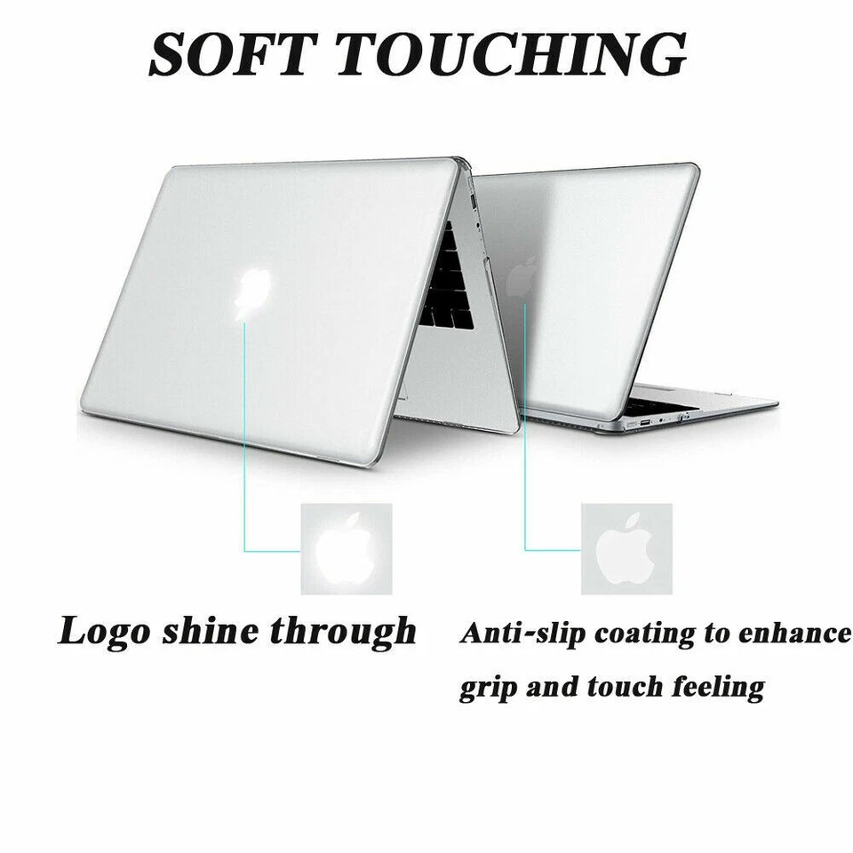 Fr Macbook Air 13 Inch Clear Case Cover& Keyboard & Screen Protector A2179 A2337 - Image 3 of 4