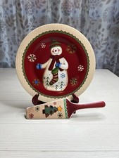 Holiday Smart Living Cake Plate With Server 