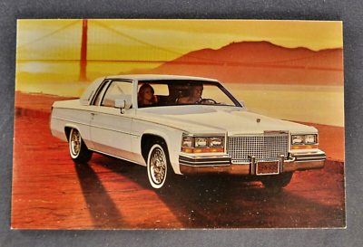 1981 Cadillac Coupe Deville Postcard Excellent Original 81