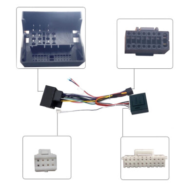 Für Ford Focus Mondeo MK4 C-MAX 2007-1016Pol Audio Android Kabel Adapter Canbus