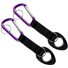 2pc Water Bottle Holder Carrier Aluminum Carabiner Camping Hiking Outdoor Gear