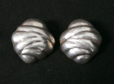 Vintage Mexiko Handwerk Sterling Silber Ohrstecker. Preisvorschlag machen! Sehr süß #249