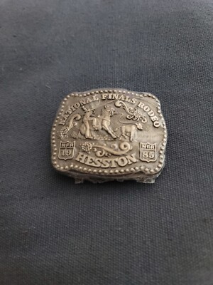 1985 hesston belt buckles
