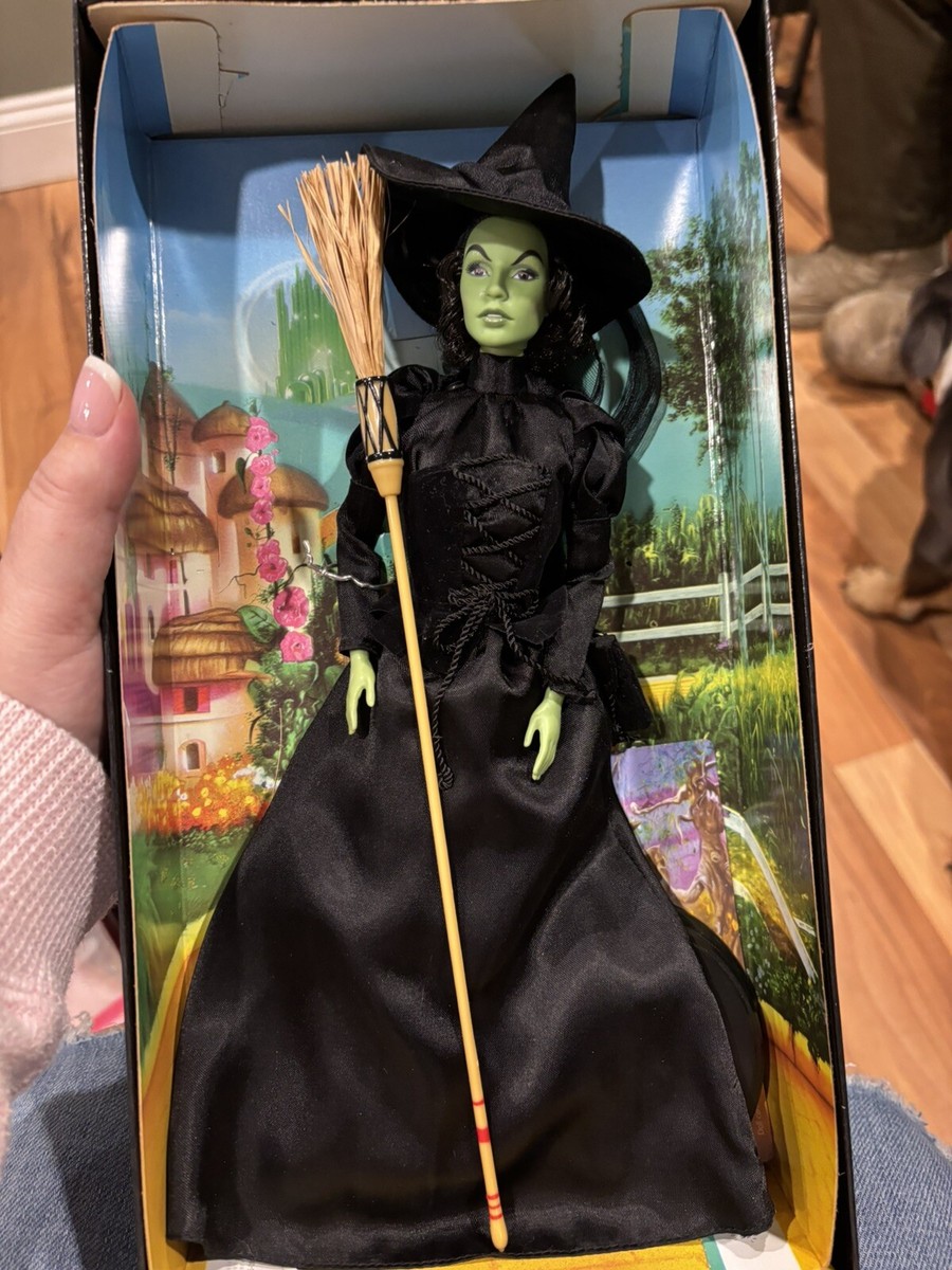 【コメ必須】オズの魔法使い wicked ドール Barbie バービー 2006 Wizard of Oz Wicked Witch of the West Barbie Doll Pink