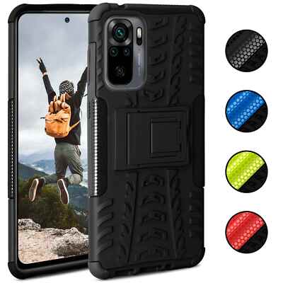 Panzer Hülle für Xiaomi Redmi Note 10 / 10S Outdoor Schutzhülle Case Back Cover