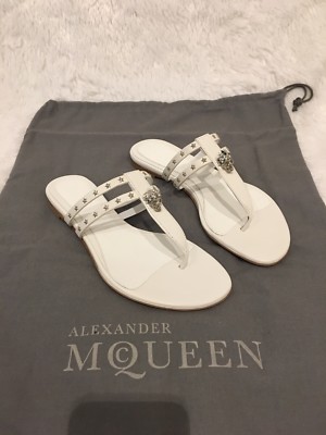 Alexander McQueen Skull Leather Sandals 35 & 38 $670 | eBay display picture 1