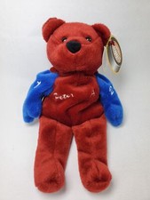 Peter Forsberg Salvinos Bammers 9" Bean Bag Plush Bear Colorado Avalanche 21