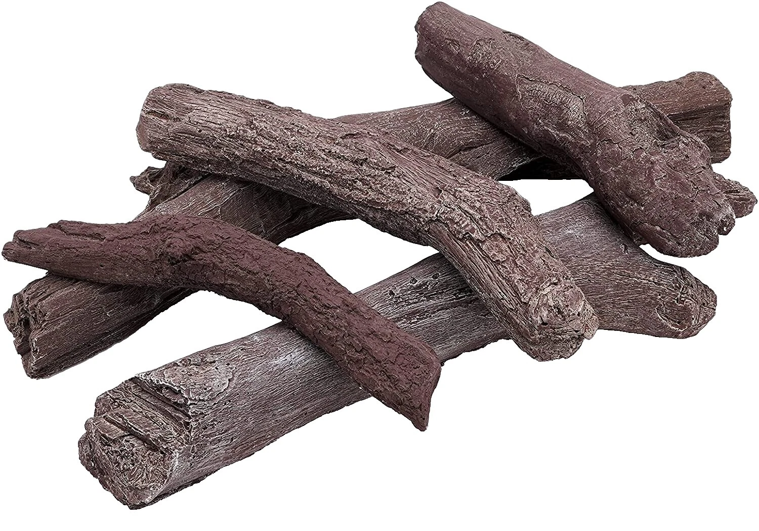 Cement Brown Decorative Decorative Logs