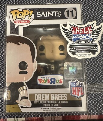 Funko Pop Drew Brees #11 Saints (toyrus) nfl stickers - Main Image