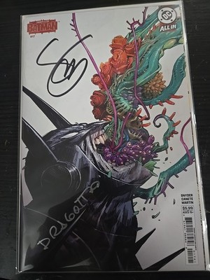Absolute Batman #17 | Cover D |  Signed by Scott Snyder + Nick Dragotta w/ COA